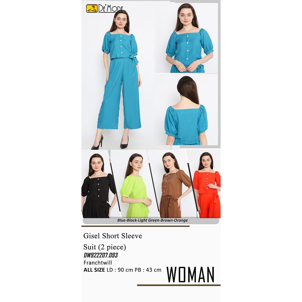 gisel short sleeve suit ( 2 piece ) (DW.093)