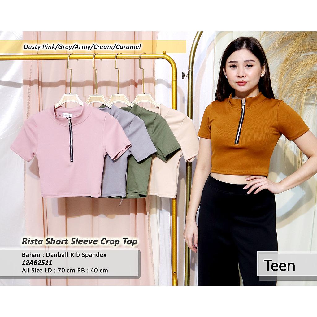 Rista Short Sleeve Crop Top(AB2511)