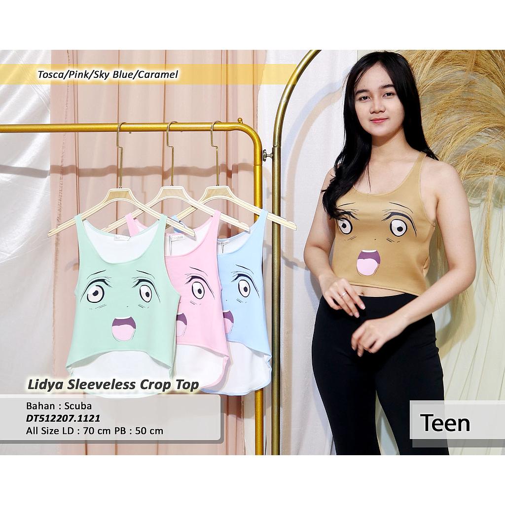 Lidya Sleeveless Crop Top(DT.112)