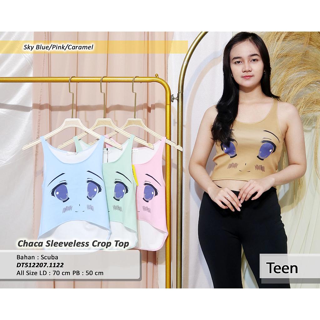 Chaca Sleeveless Crop Top(DT.112)