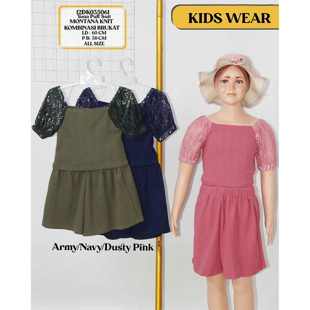 Yuna Puff  Suit  (DK 035 + DK 061)