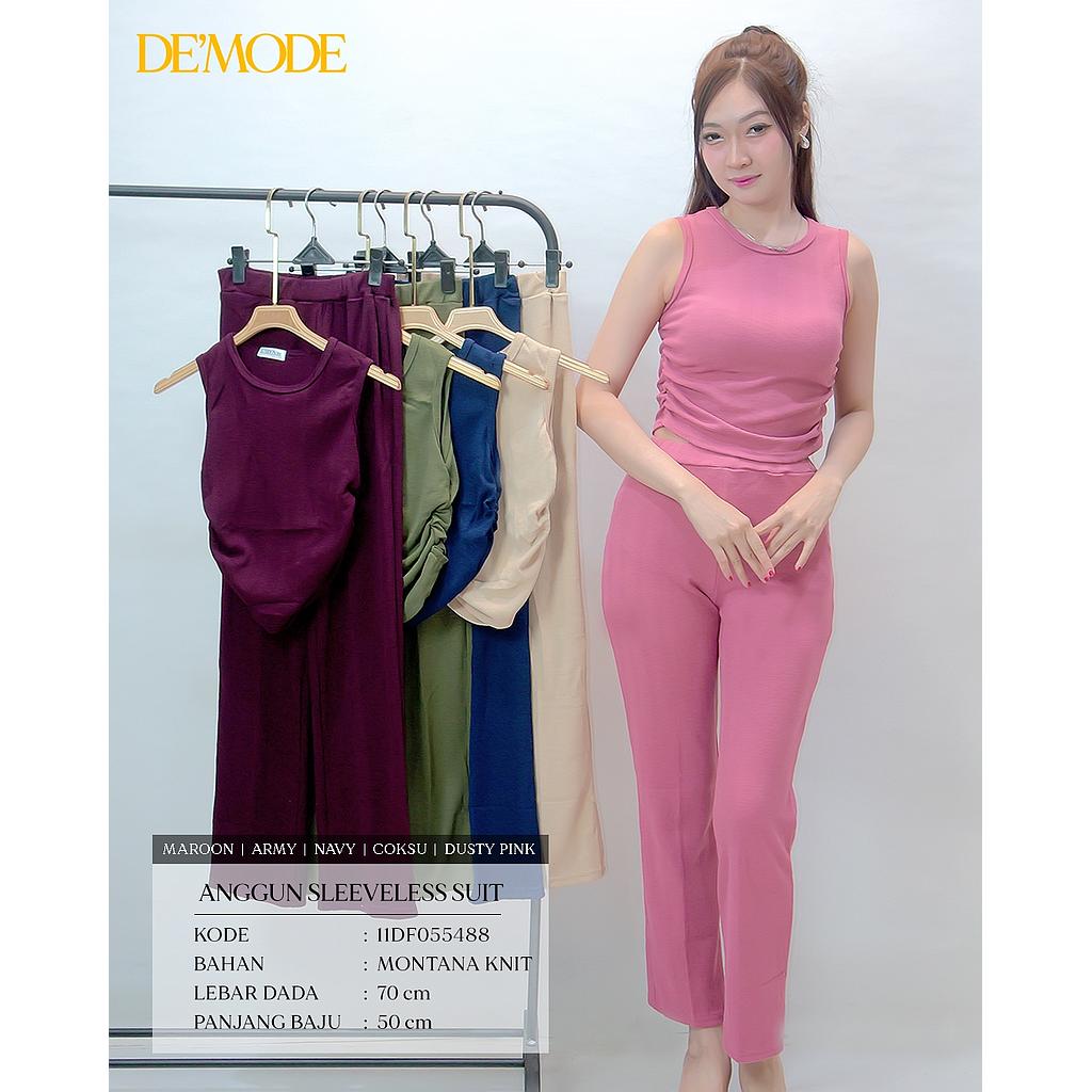 Anggun Sleeveless suit(DF 055 + AB 488)