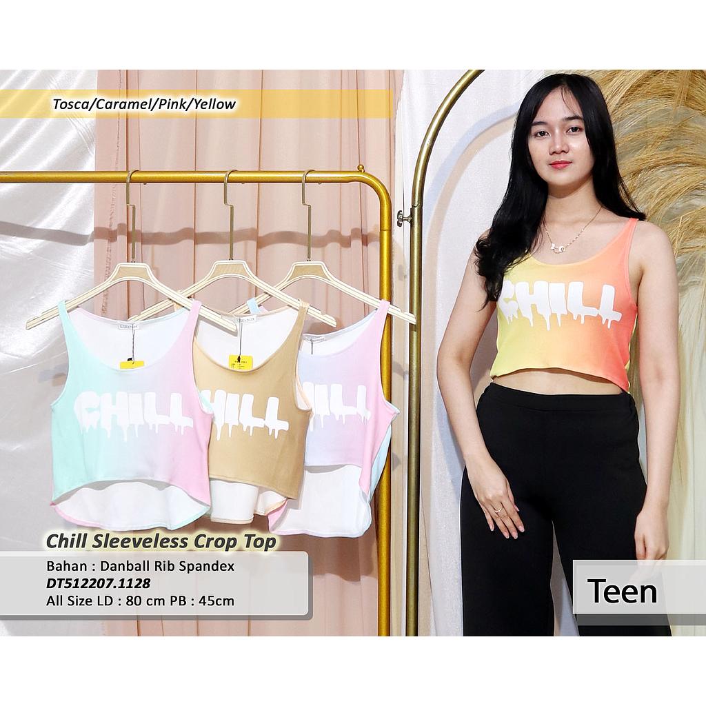 Chill Sleeveless Crop Top(DT.1128) 