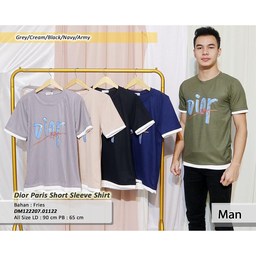 Dior Paris Short Sleeve Shirt (DM.01122)
