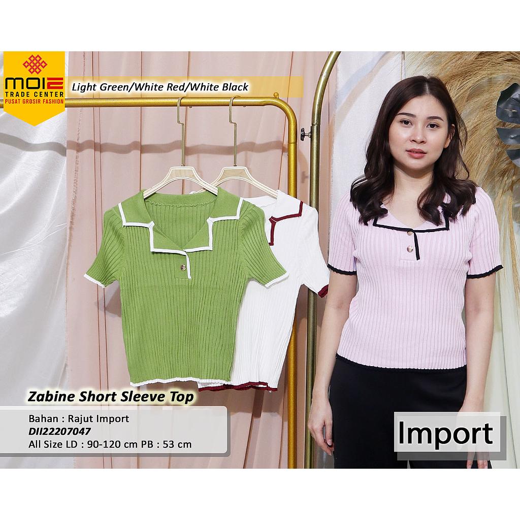Zabine Short Sleeve Top