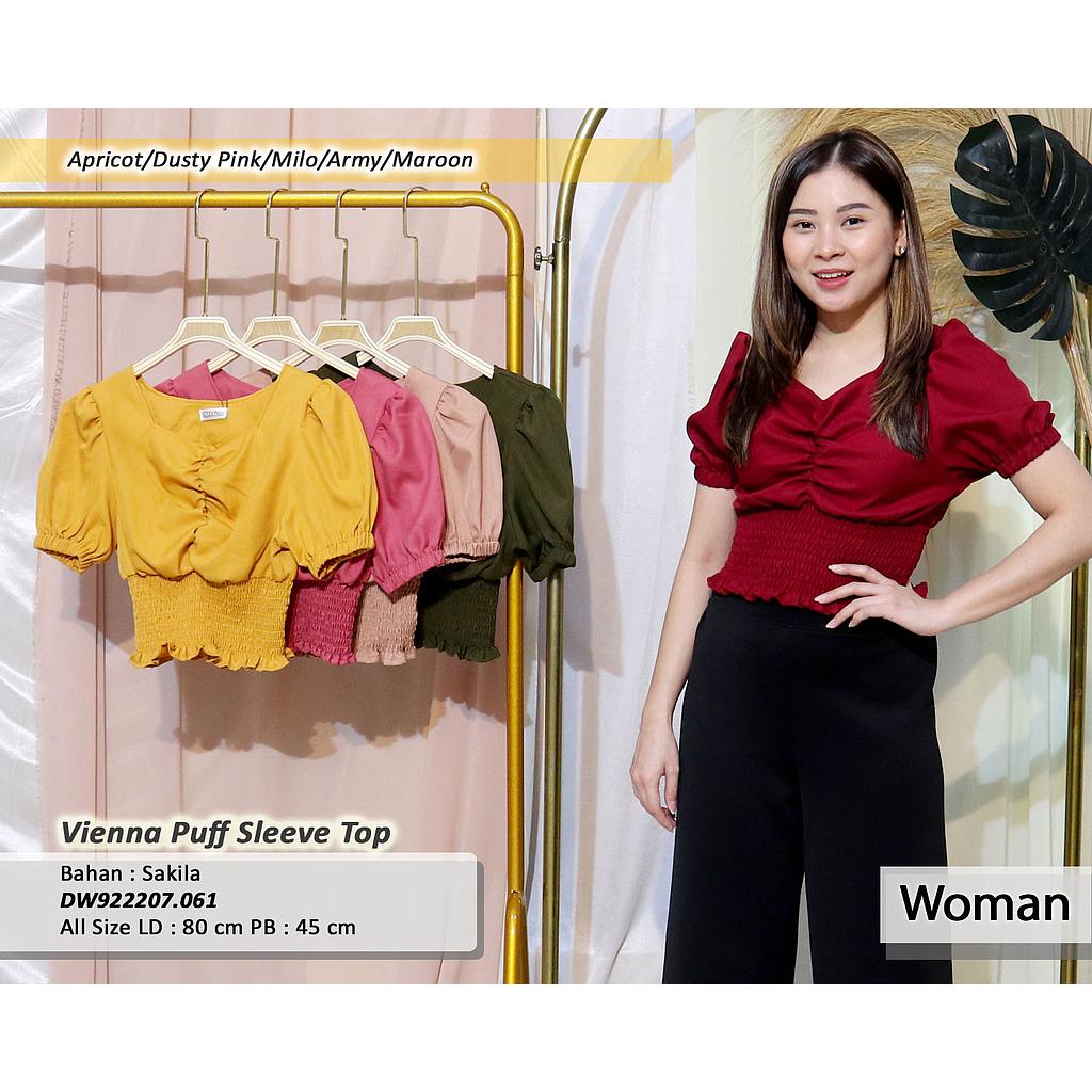  Viena Puff Sleeve Top (DW.061)