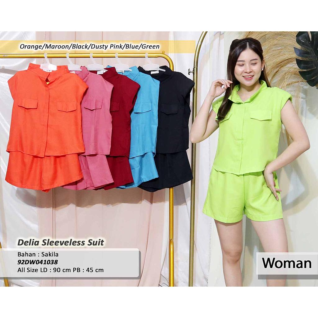 Delia Sleeveless Suit (DW041)