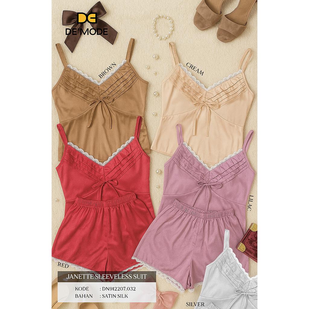 Janette Sleeveless  Suit(DN.032)