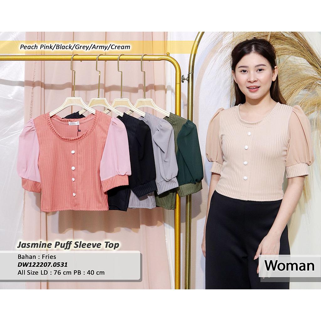 jasmine puff sleeve top(DW.0531)
