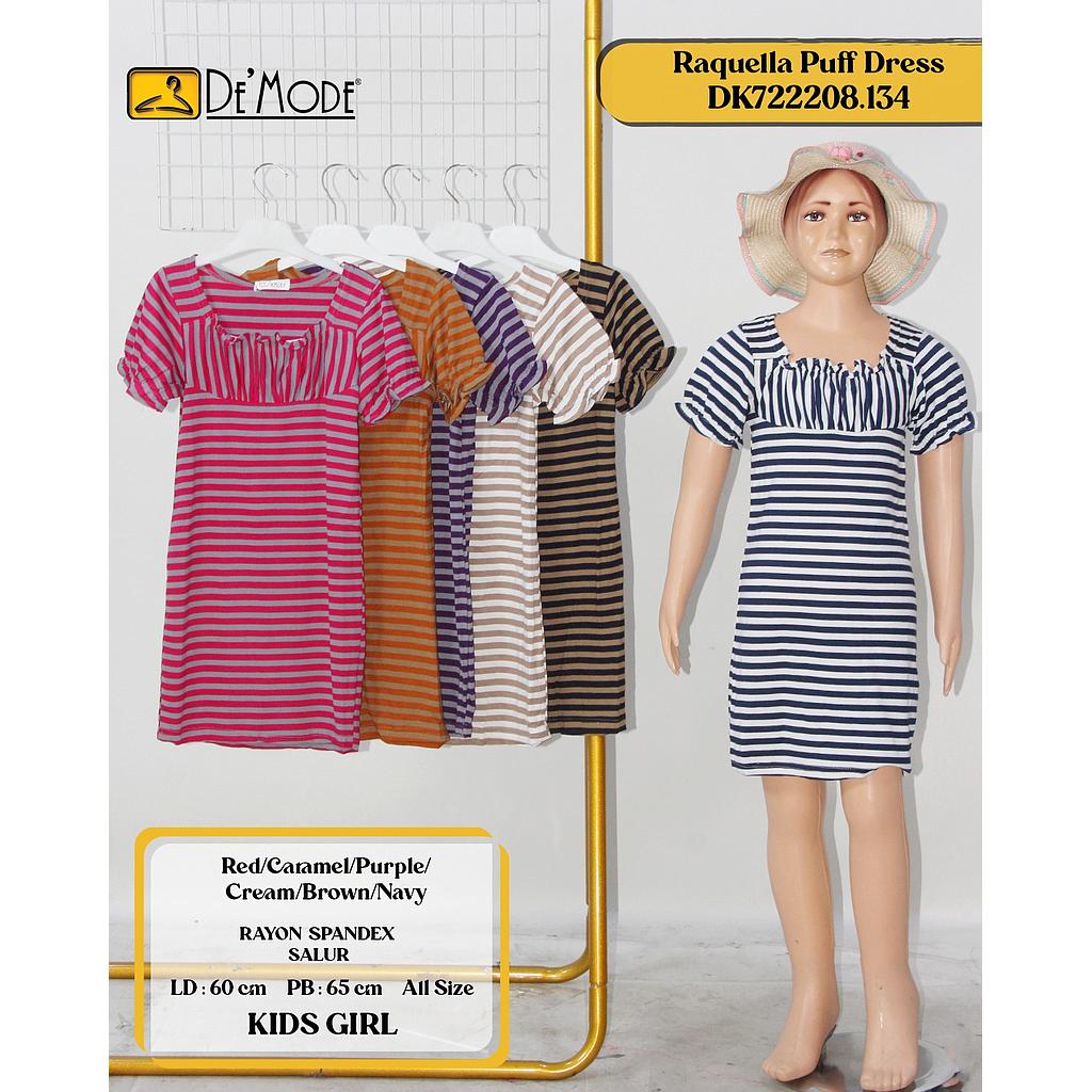 Raquella Puff  Dress(DK.134)