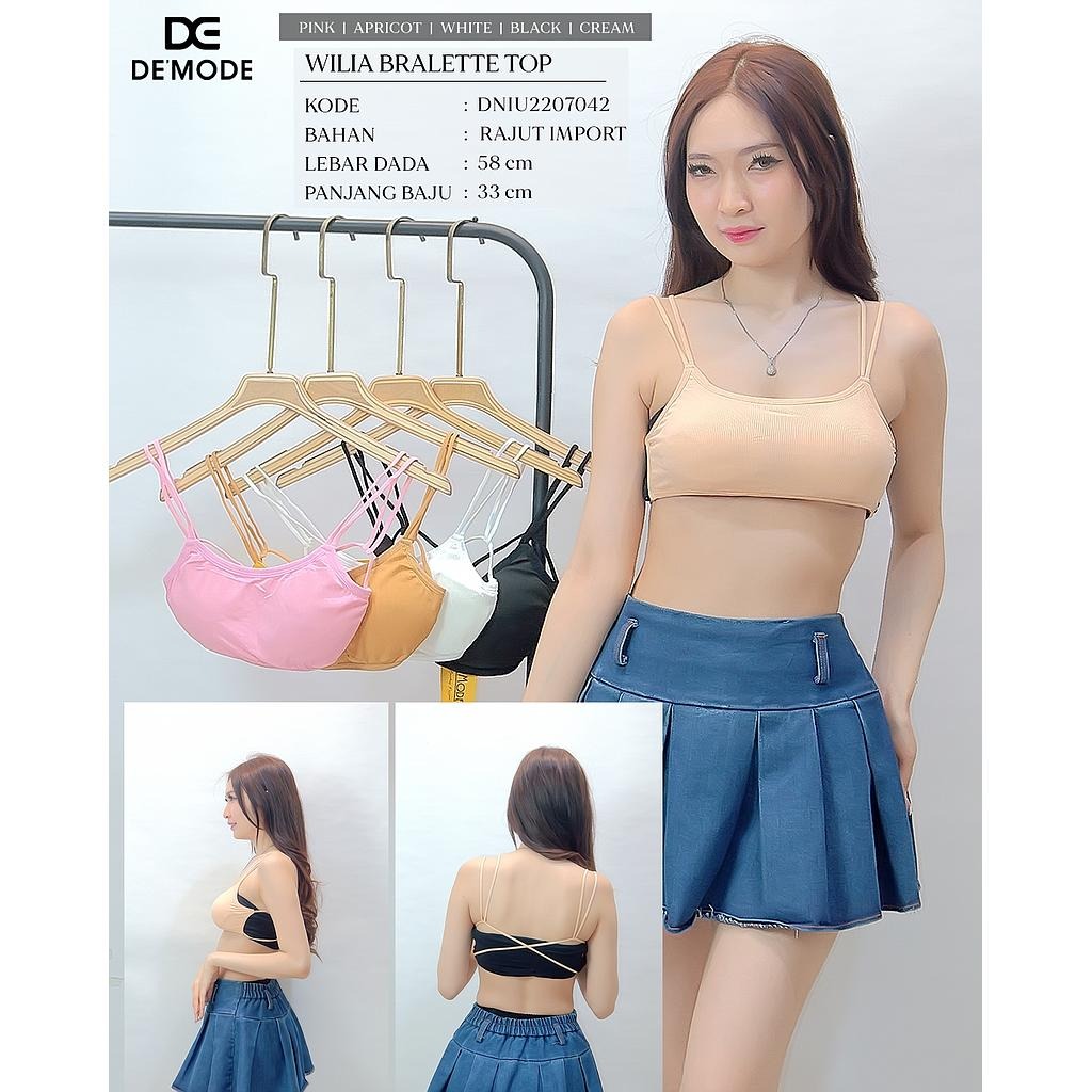 11AB2141 Bianca Sleeeveless Crop Top(AB214)