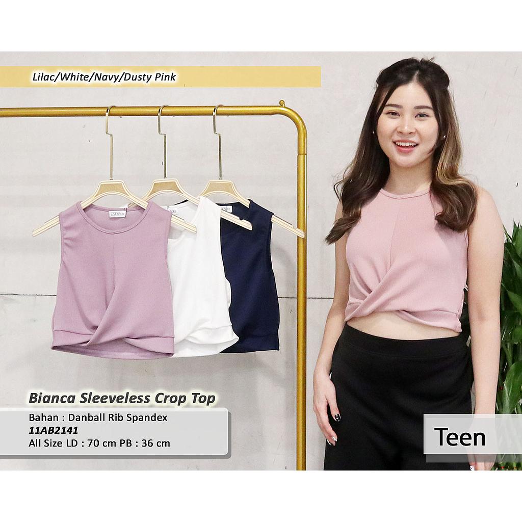 11AB2141 Bianca Sleeeveless Crop Top(AB214)