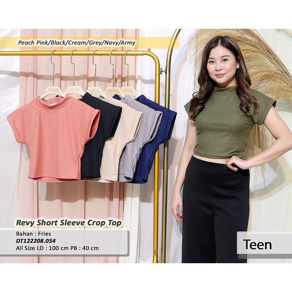 Revy Short Sleeve Crop Top(DT.054)