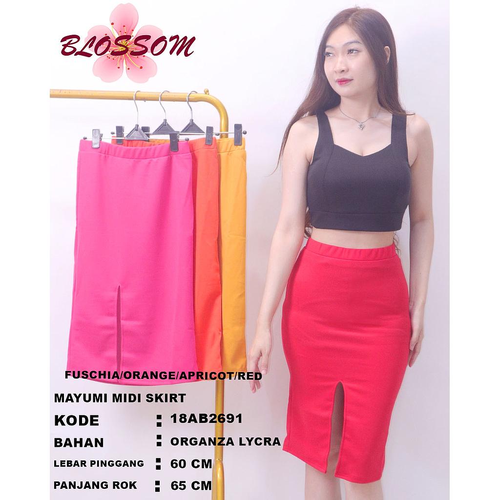 Mayumi Midi Skirt (AB2691)
