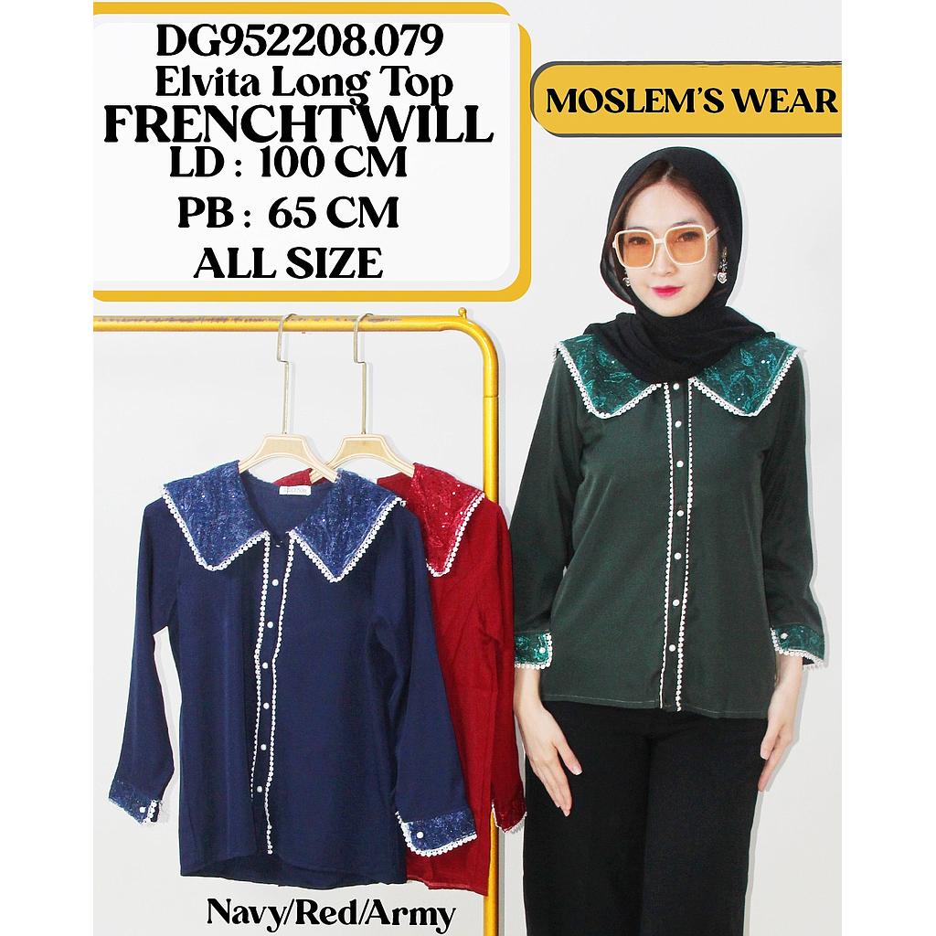 Elvita Long top(DG.079)