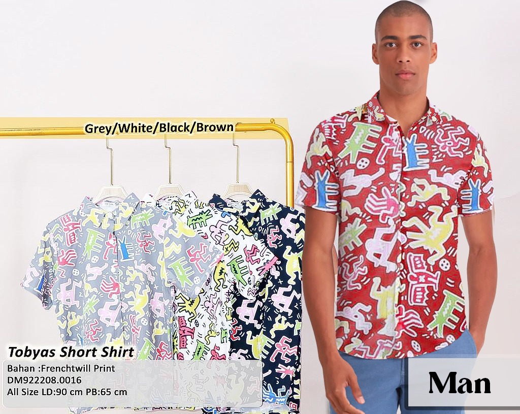 Tobyas Short Sleeve Shirt(DM.0016)