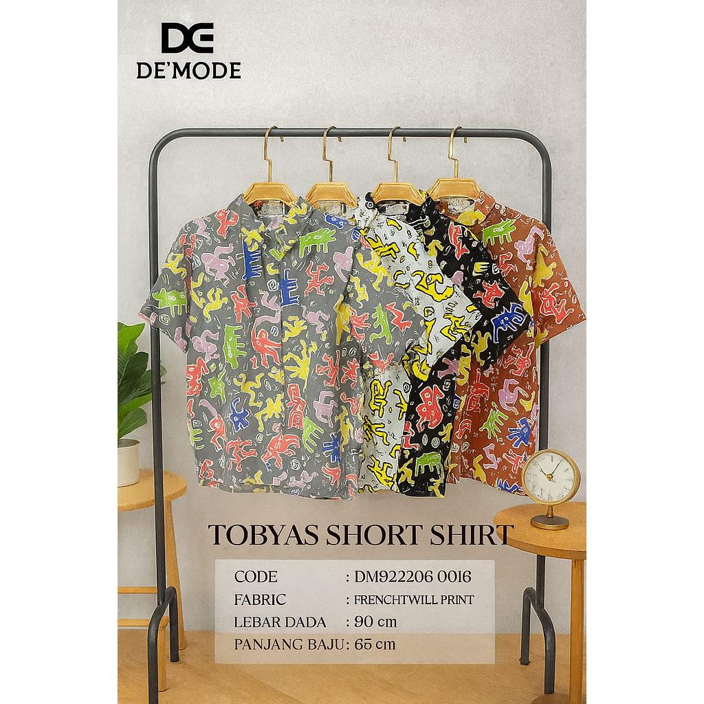 Tobyas Short Sleeve Shirt(DM.0016)