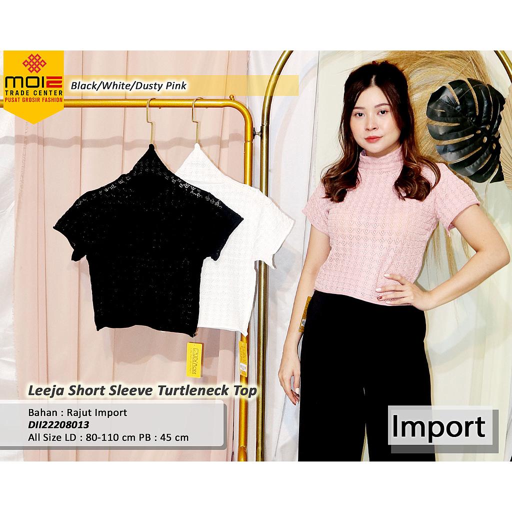 Leeja short sleeve turtleneck Top
