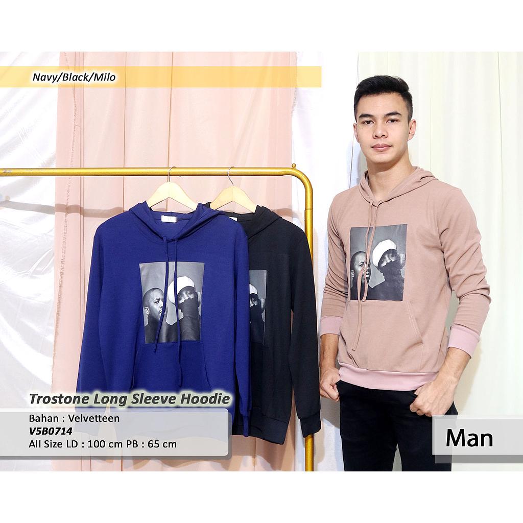 Trostone Long   Hoodie(B0714)