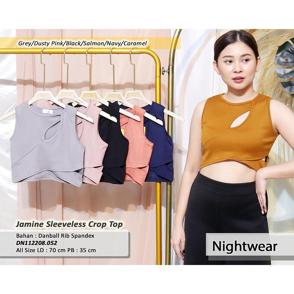 Jamine Sleeveless Crap Top(DN.052)
