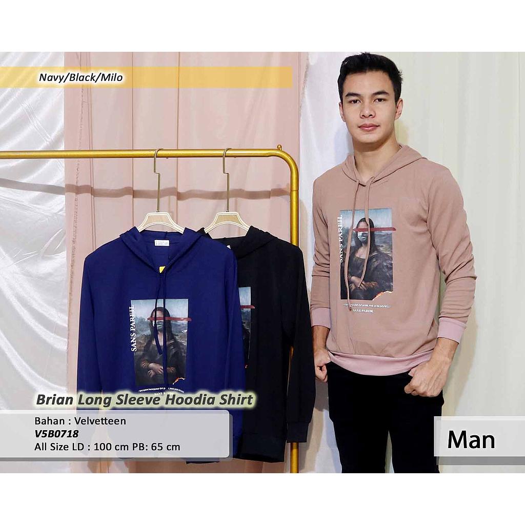 Brian Long Hoodie Shirt(B0718)