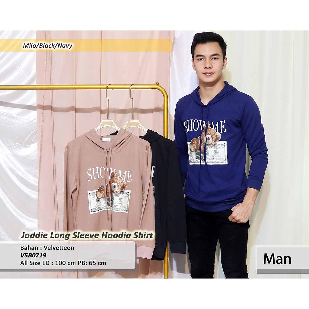 Joddie Long Sleeve Hoodie Shirt(B071)