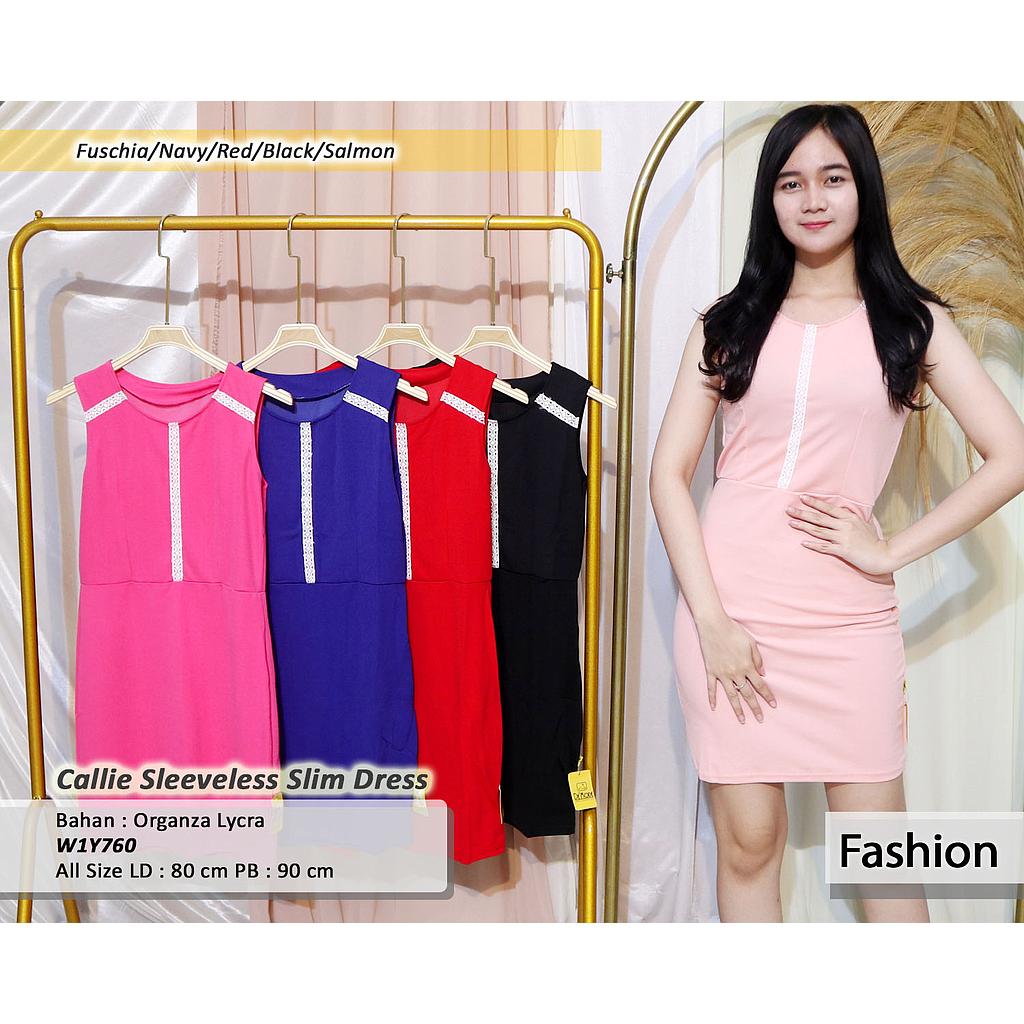 Erica Sleeveless slim dress