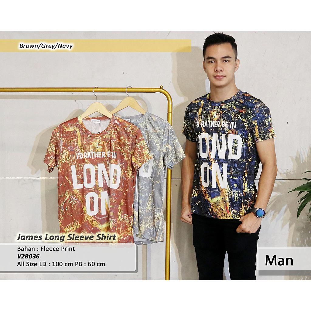 James Long Sleeve Shirt(B036)