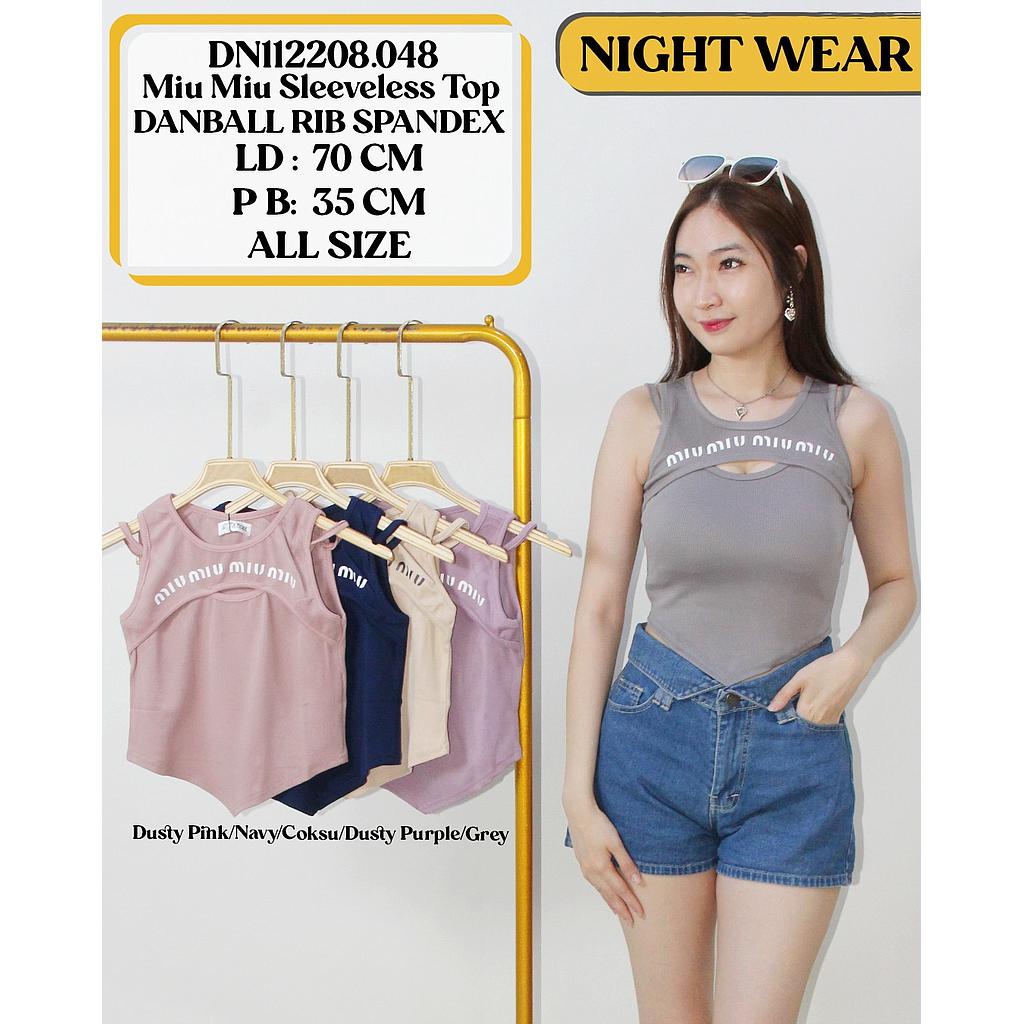 Miu Miu Sleeveless Top(DN.048)