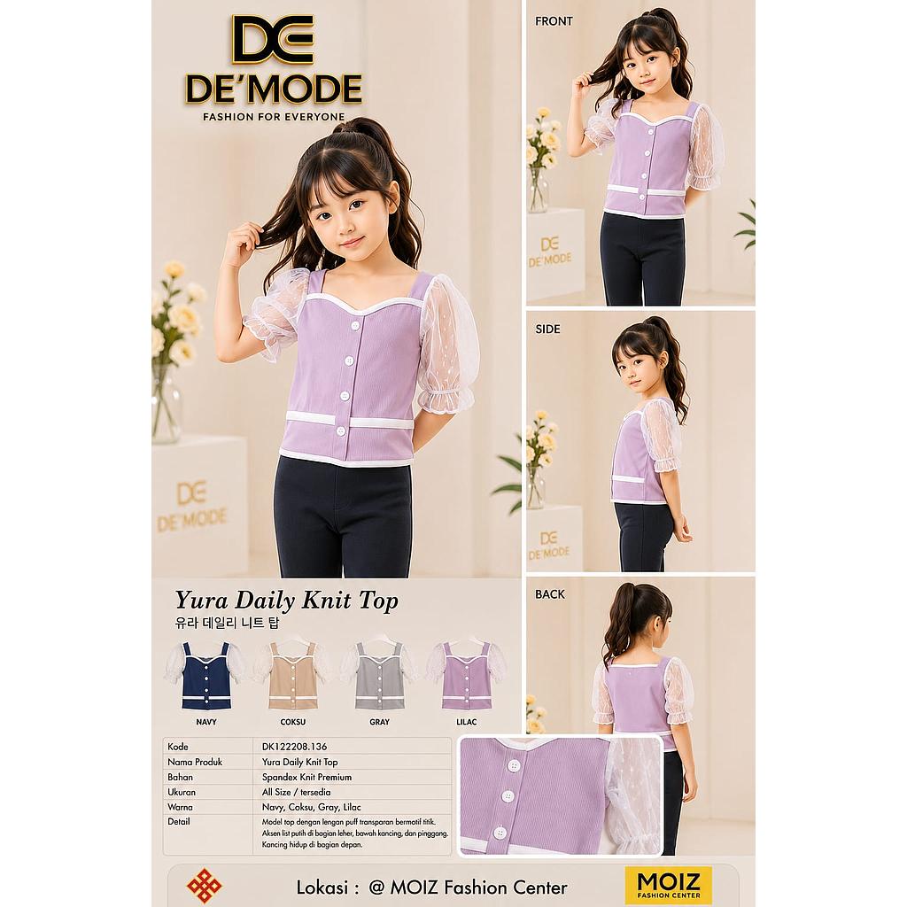 Zelora Puff Top(DK.136)