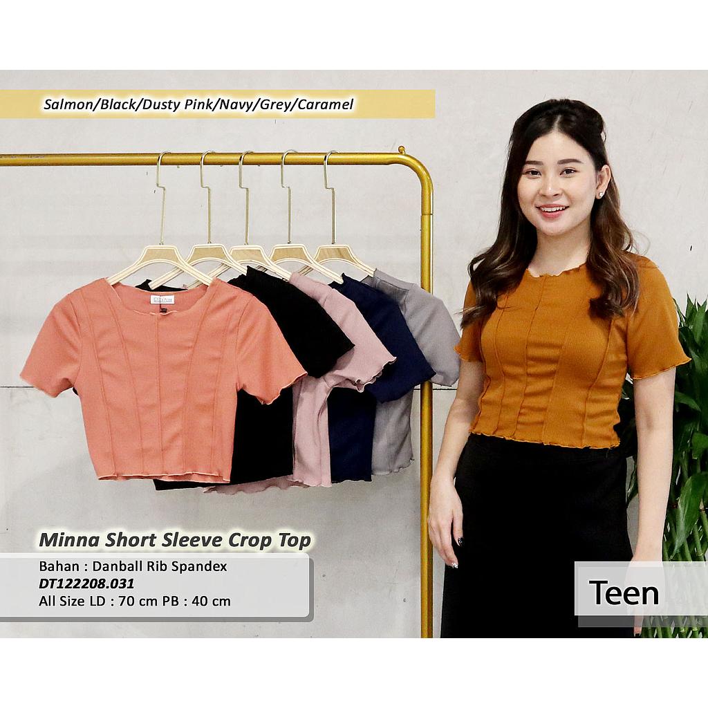Minna Short Sleeve Crop Top(DT.031)