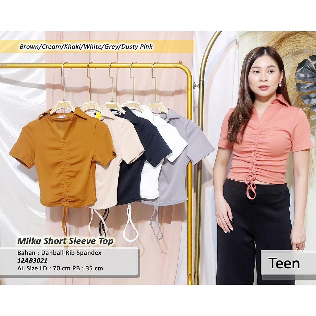 Milka Short Sleeve Top(AB3021)
