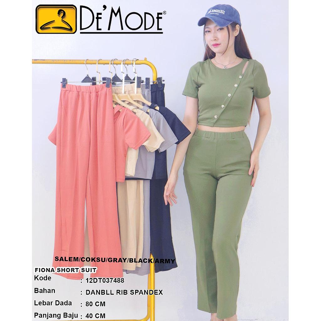 hayvin short sleeve suit(DT037)