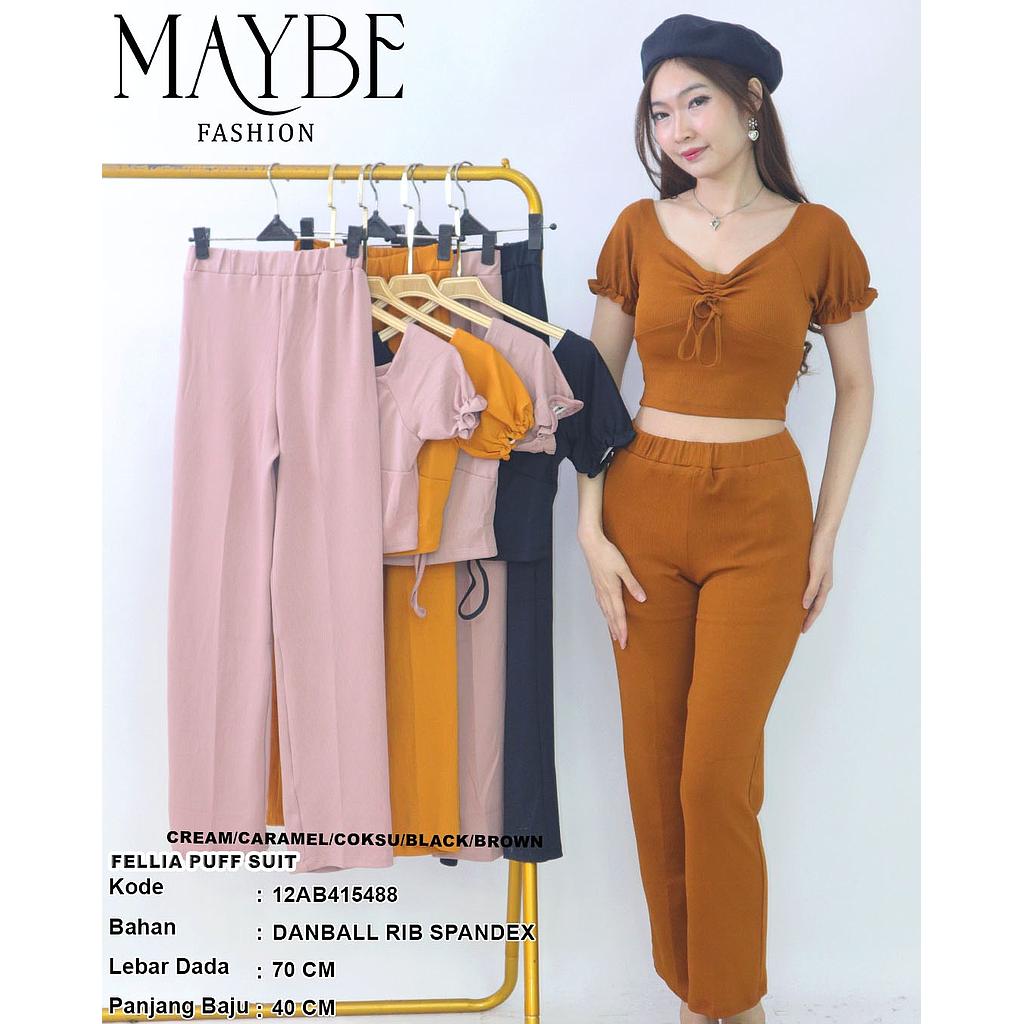 Fellia puff Suit (2 piece) (AB415)