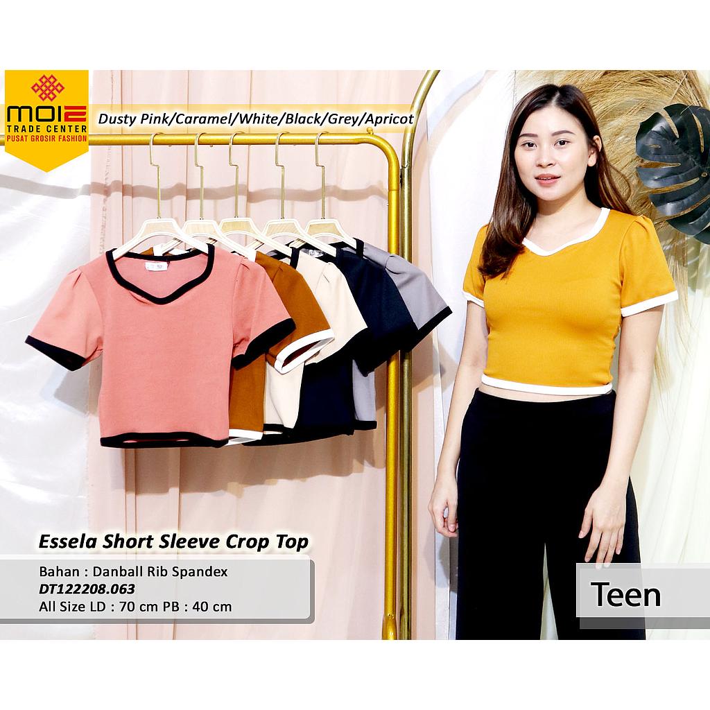 Essela Short Sleeve Crop Top(DT.063)
