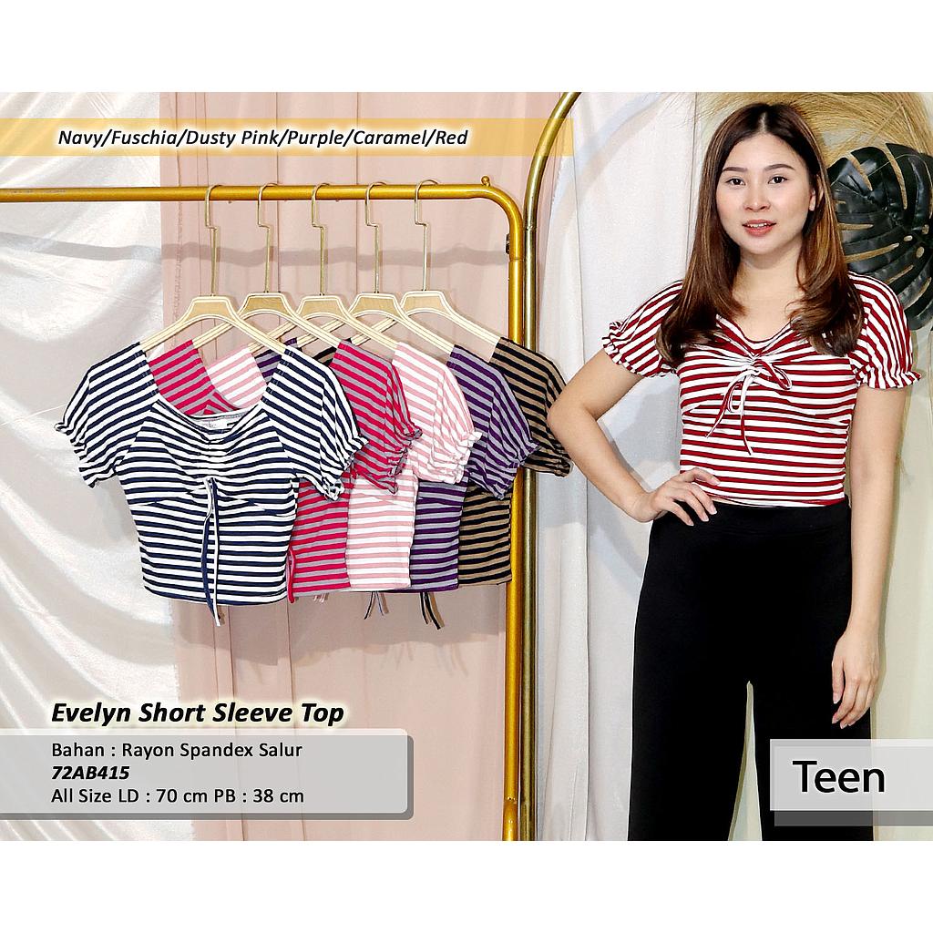 Evelyn Short Sleeve Top (AB415)