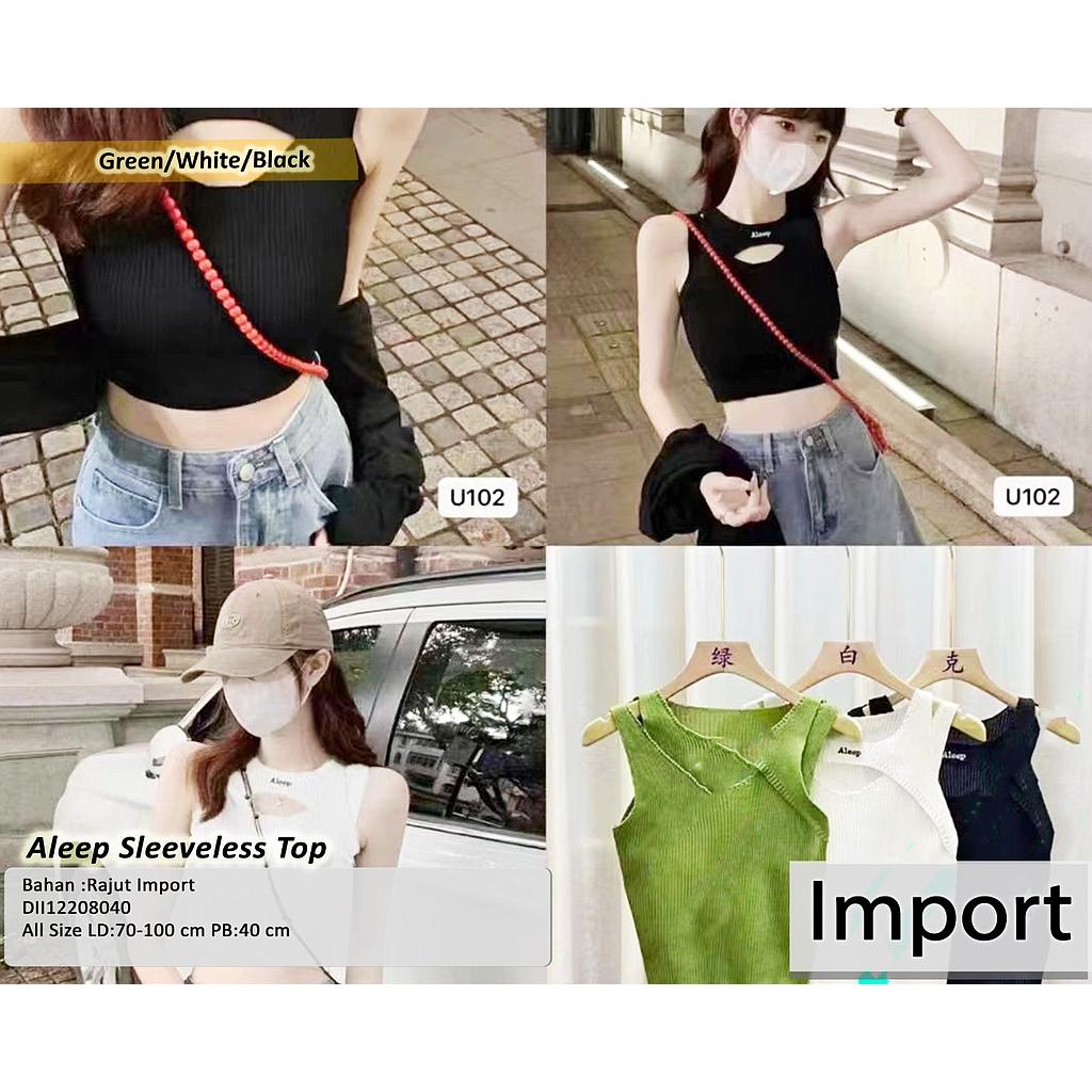 Aleep Sleeveless Top
