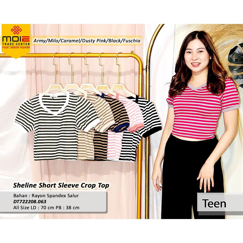 Sheline Short Sleeve Crop Top(DT.063)