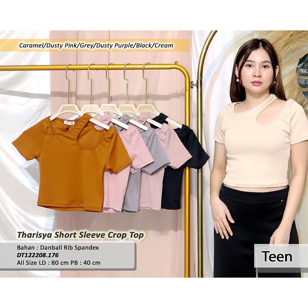 Tharisya Short Sleeve Crop Top(DT.176)