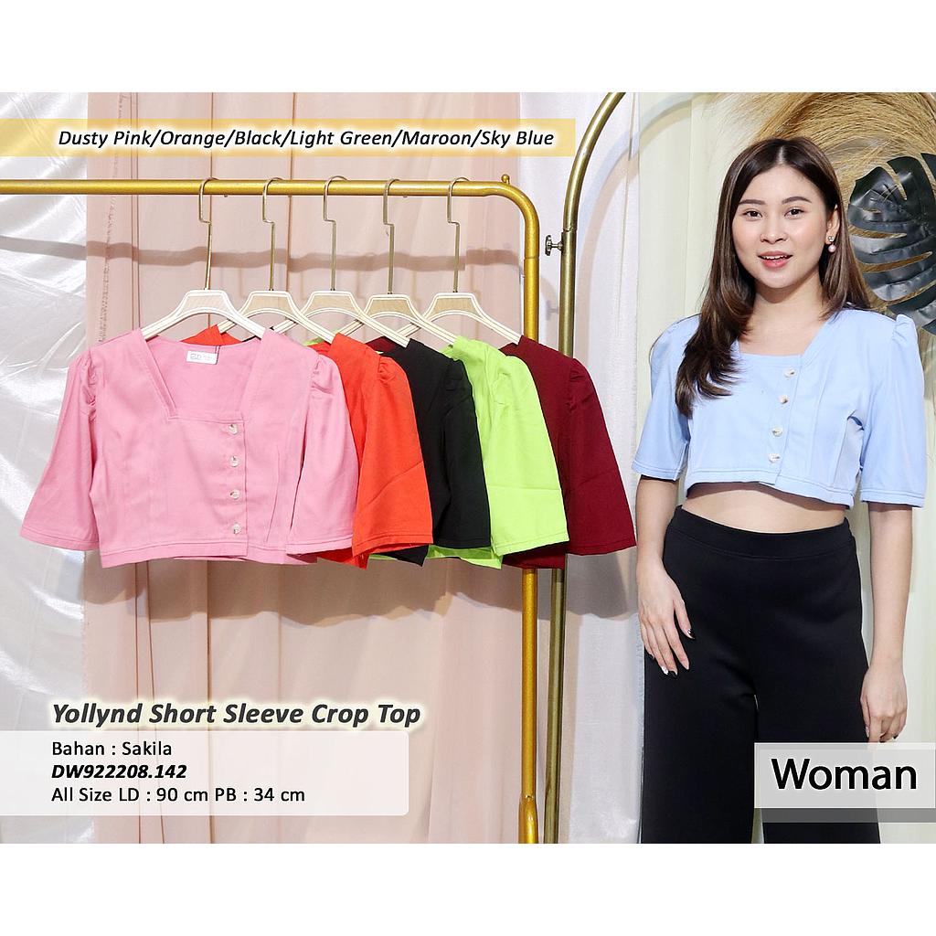 yollynd short sleeve crop top(DW.142)