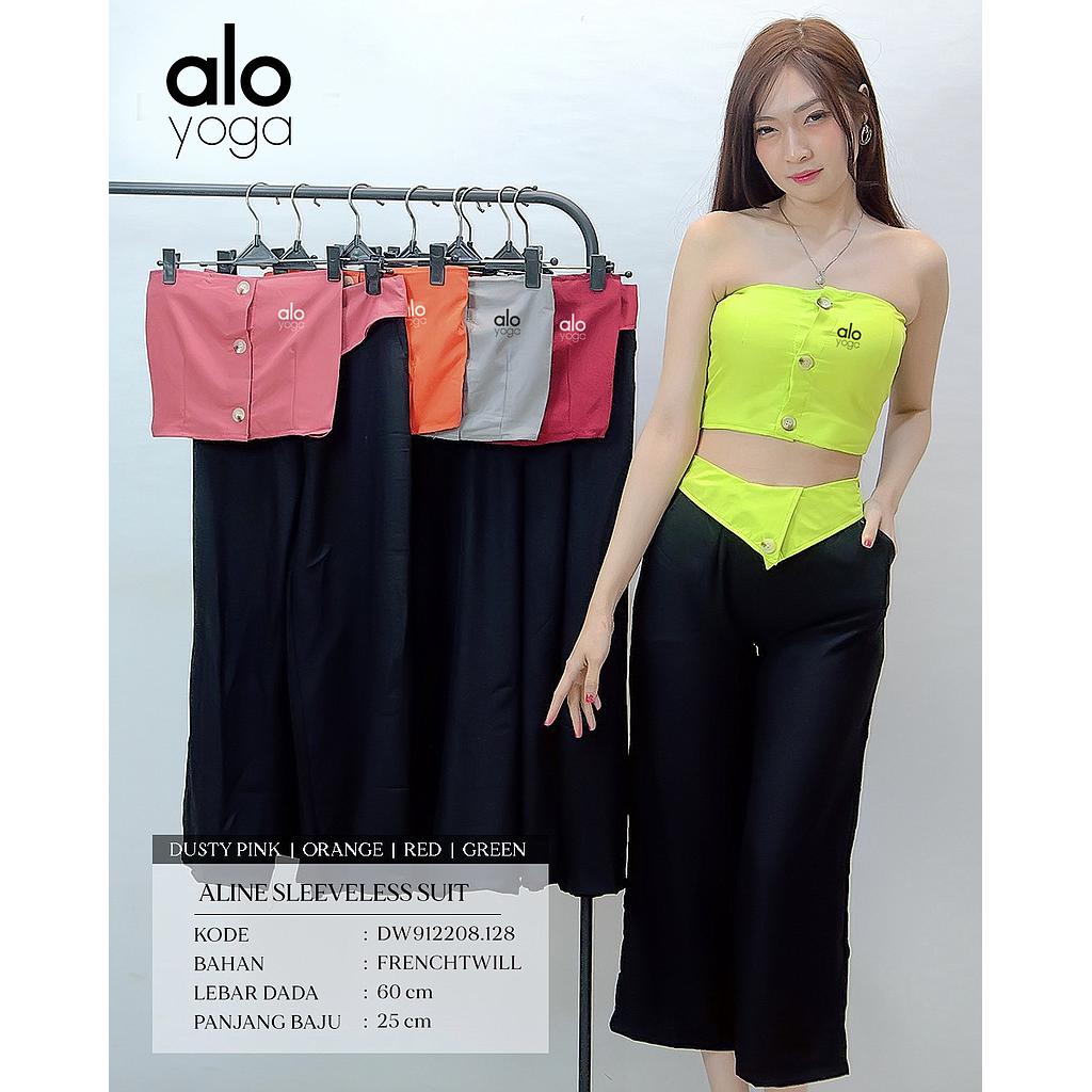 Aline sleeveless suit (2pice) (DW.128)