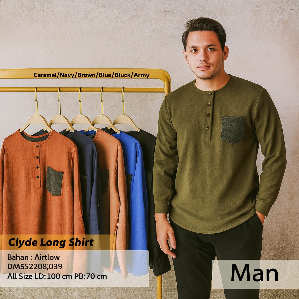 Clyde Long  Shirt (DM.059)