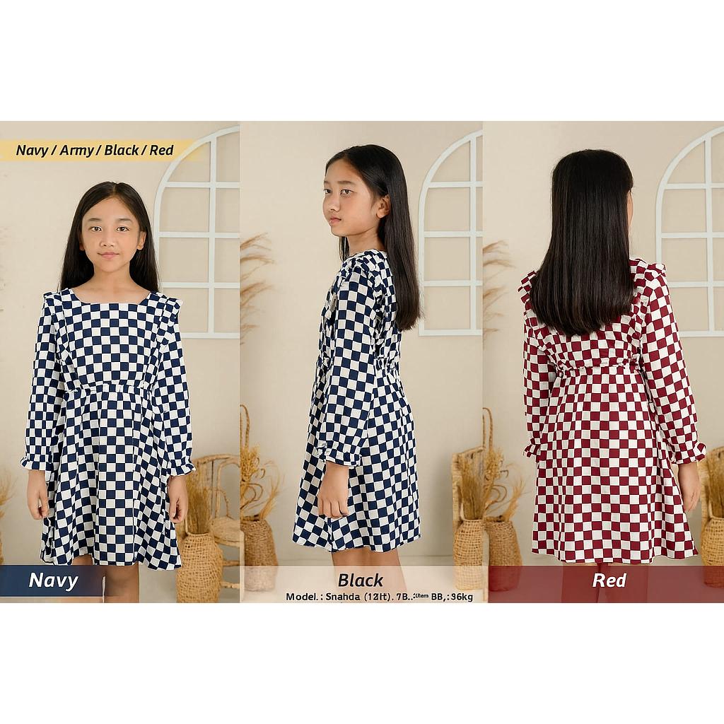 Effie Long  Dress(DK.143)