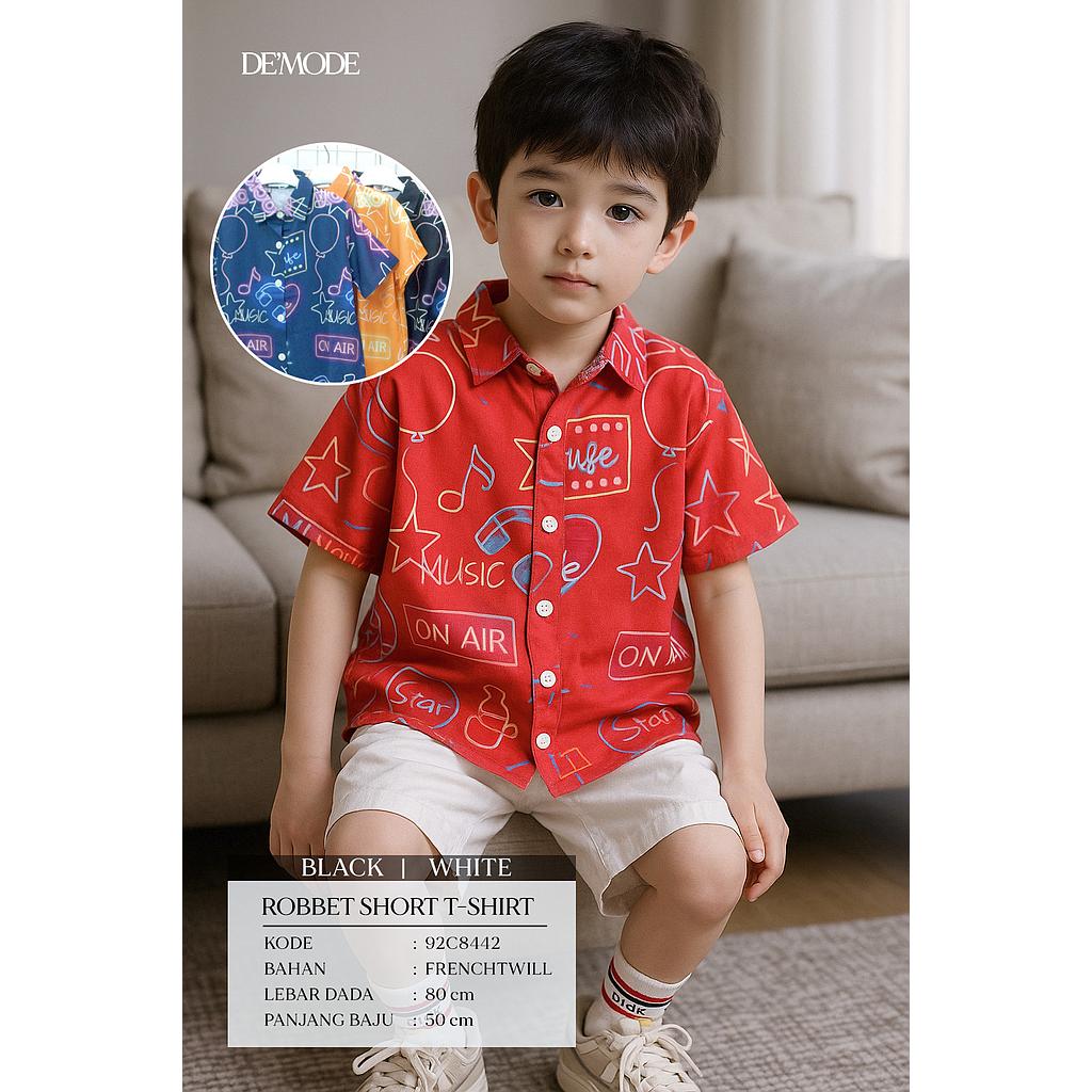 robbet Short Shirt(C8442)