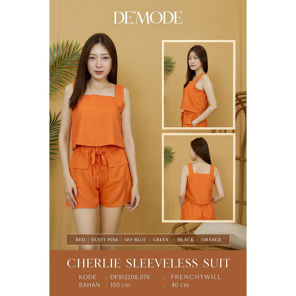 Cherlie Sleeveless Suit (2 piece) (DF.076)