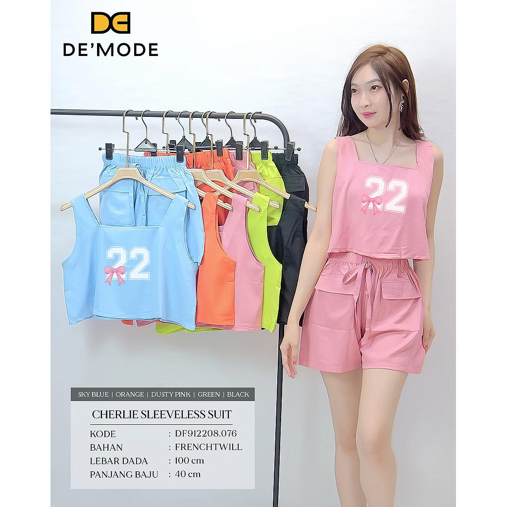 Cherlie Sleeveless Suit (2 piece) (DF.076)