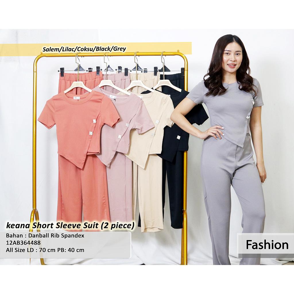 keana short sleeve Suit (2 piece) (AB364)