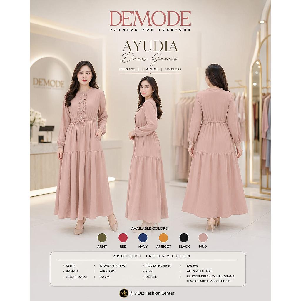 Ayudia Dress Gamis(DG.0961)