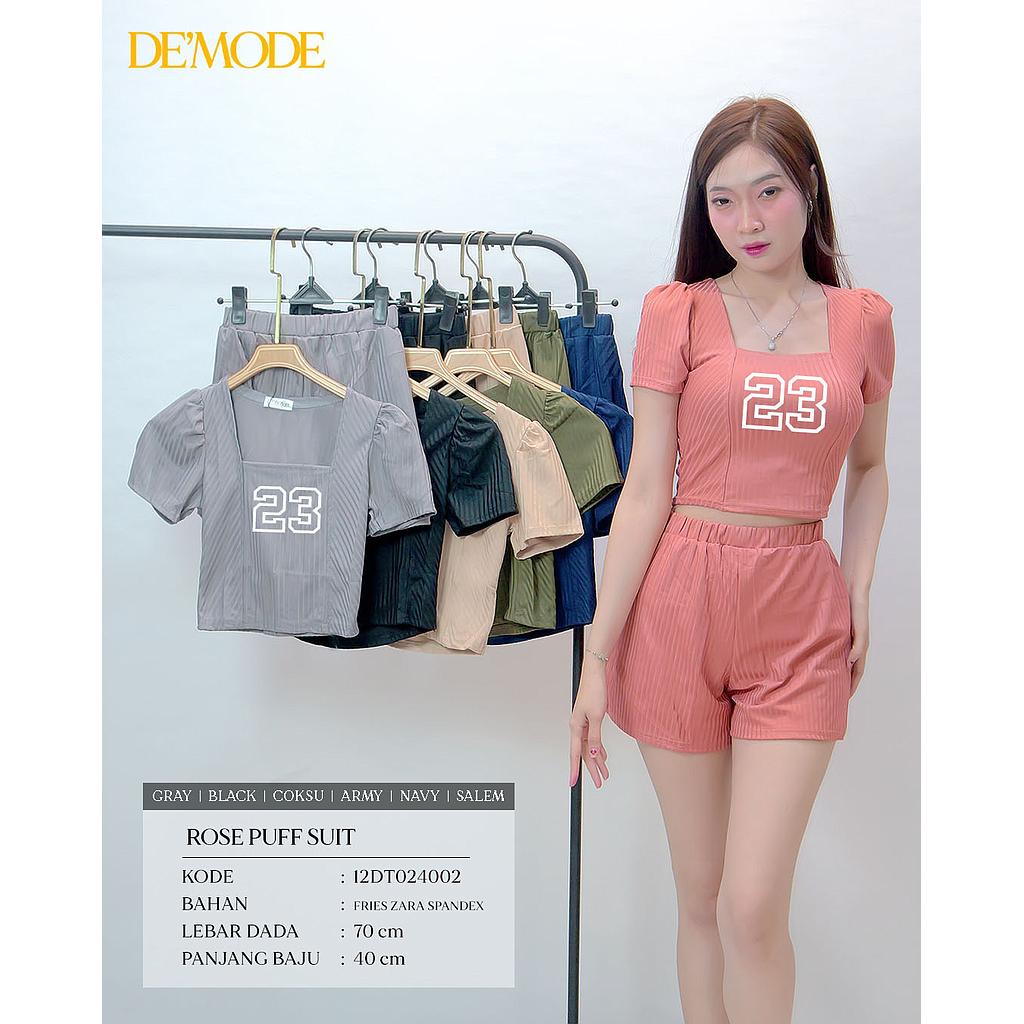 Rose short suit (2 piece) (DT024)