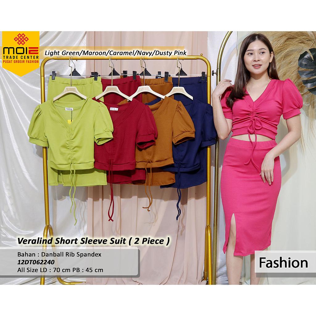 Veralind short sleeve suit (2 piece) (DT062)